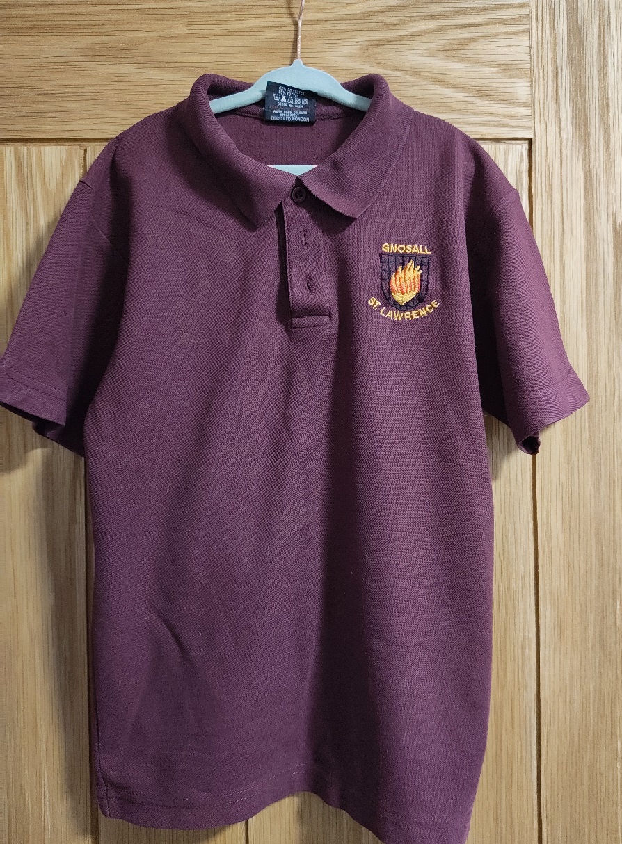 Branded PE top, age 5-6